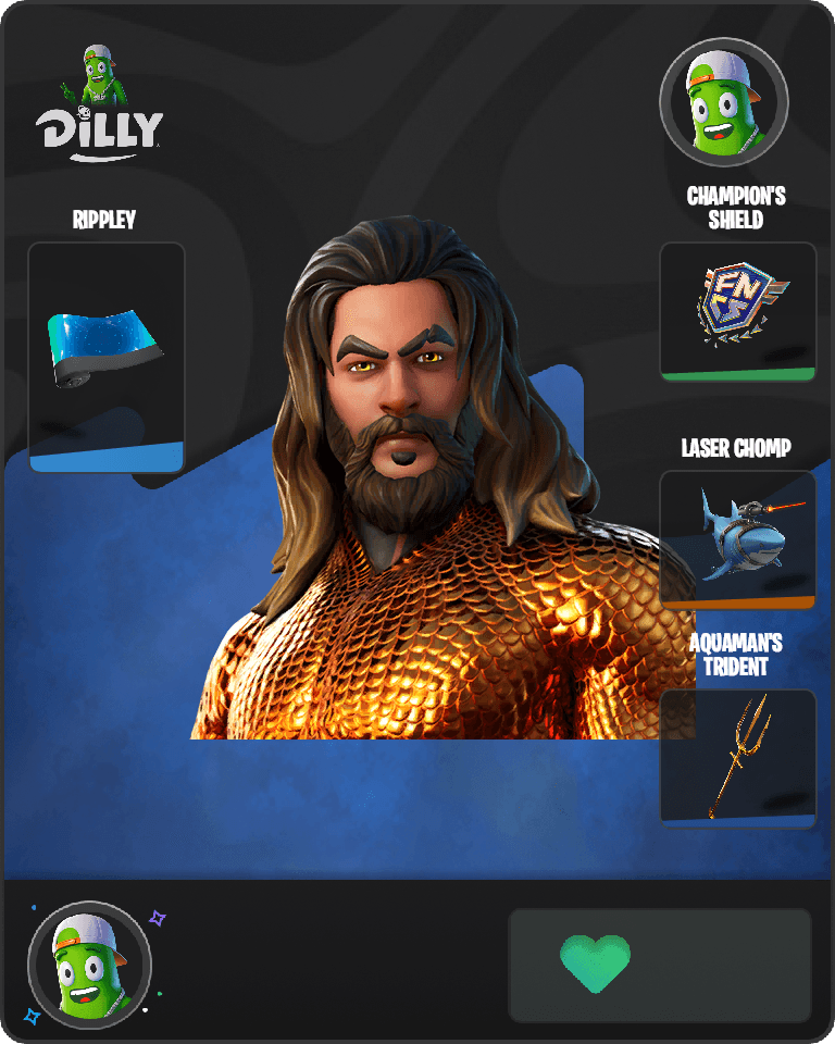 Aquaman Fortnite combo