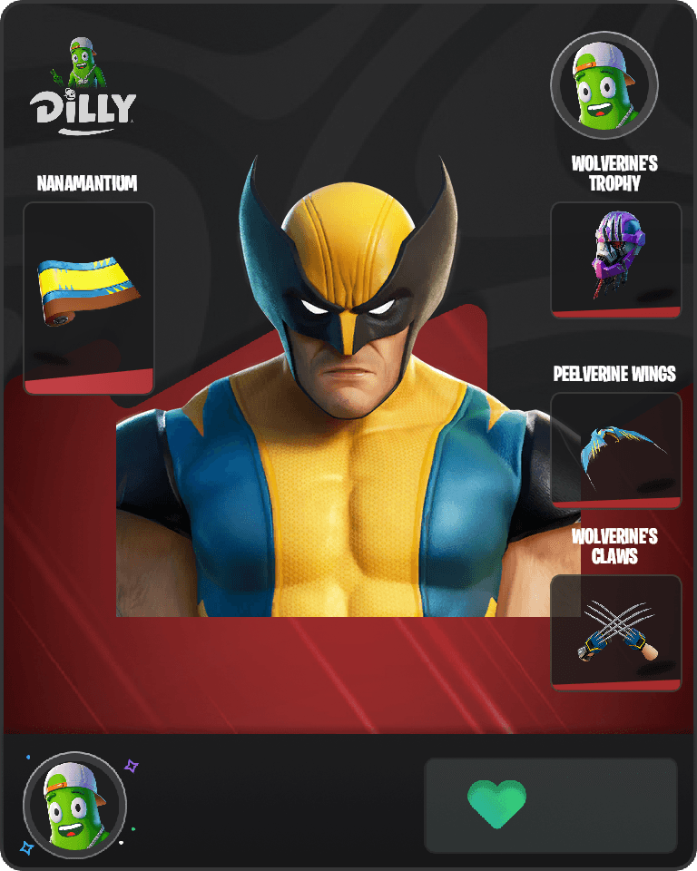 Wolverine Fortnite combo