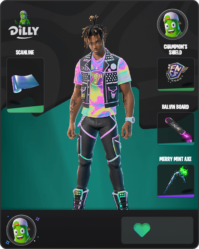 Juice WRLD Fortnite combo