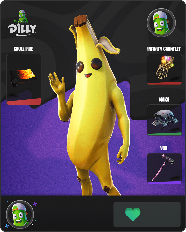 Peely Fortnite combo