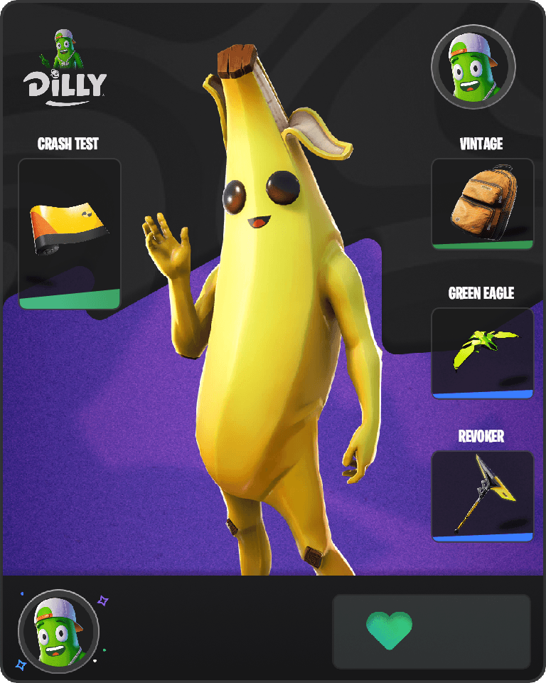 Peely Fortnite combo