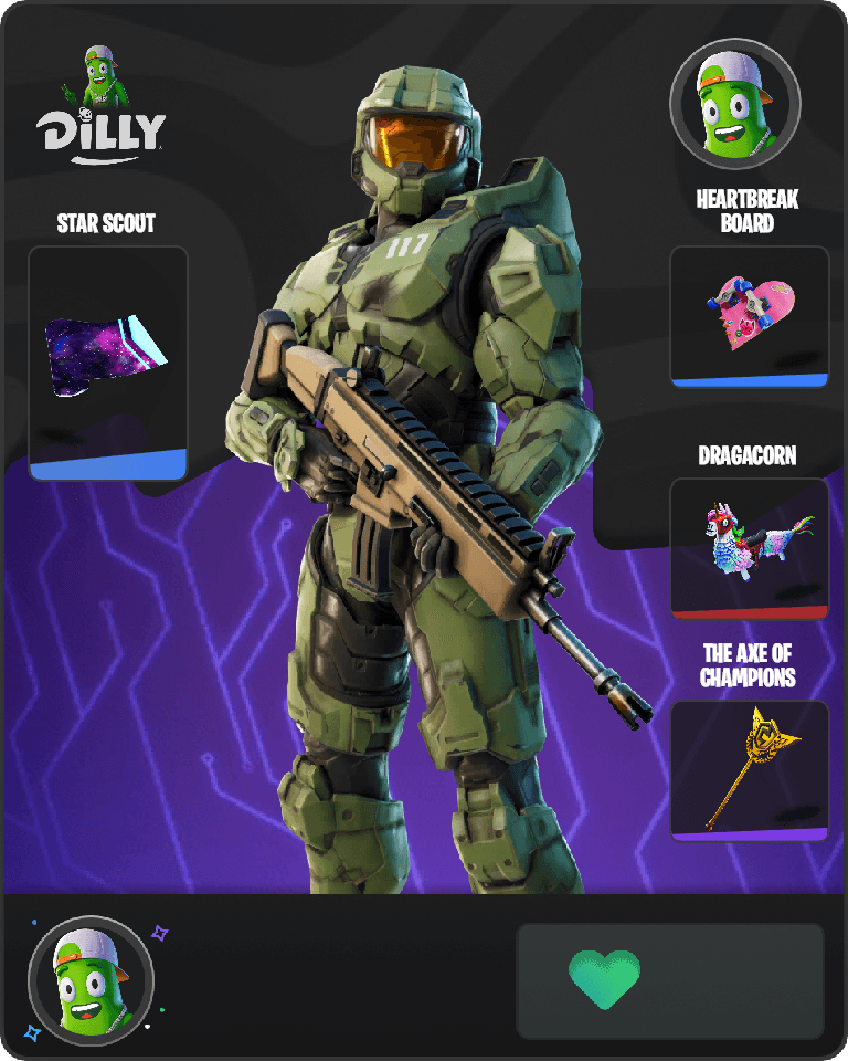 Master Chief Fortnite combo
