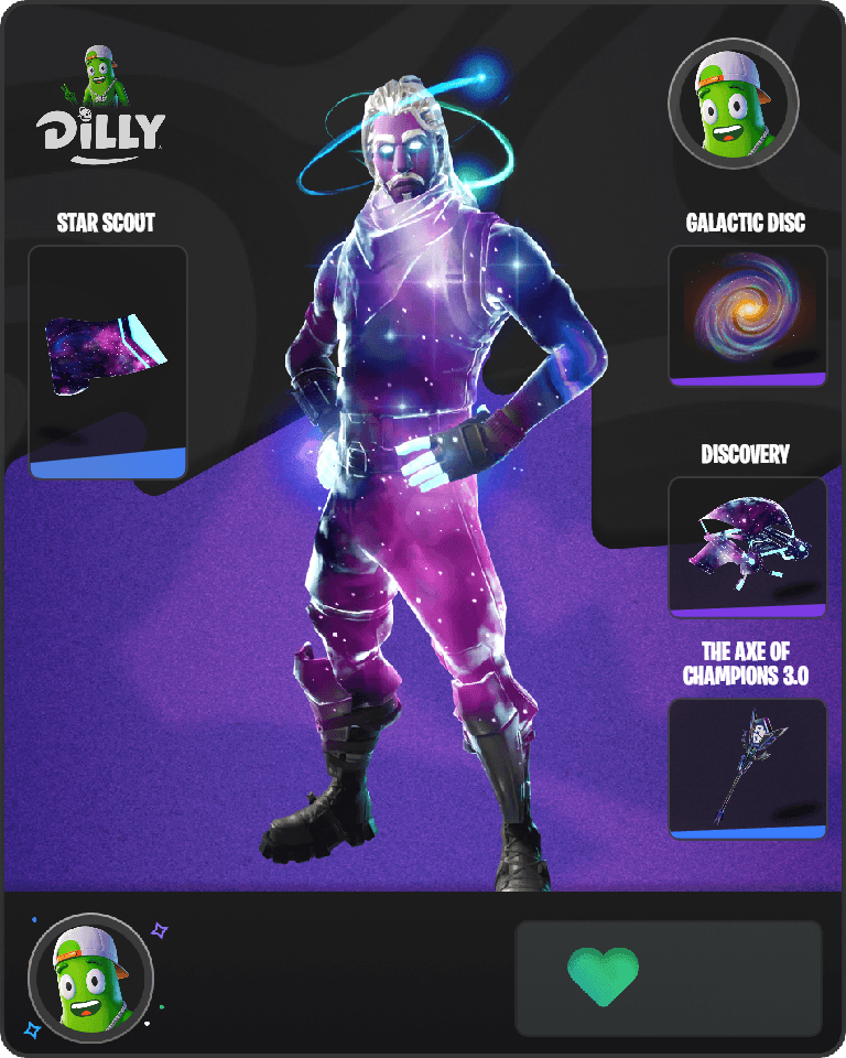 Galaxy Fortnite combo