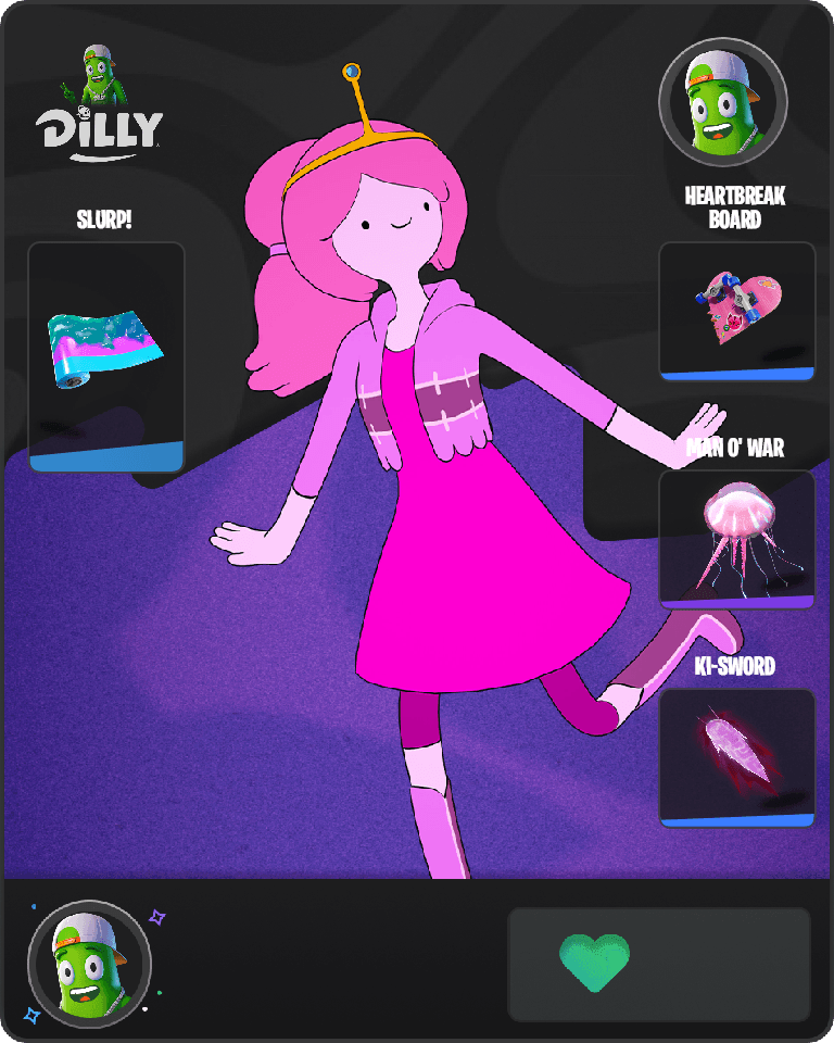 Princess Bubblegum Fortnite combo