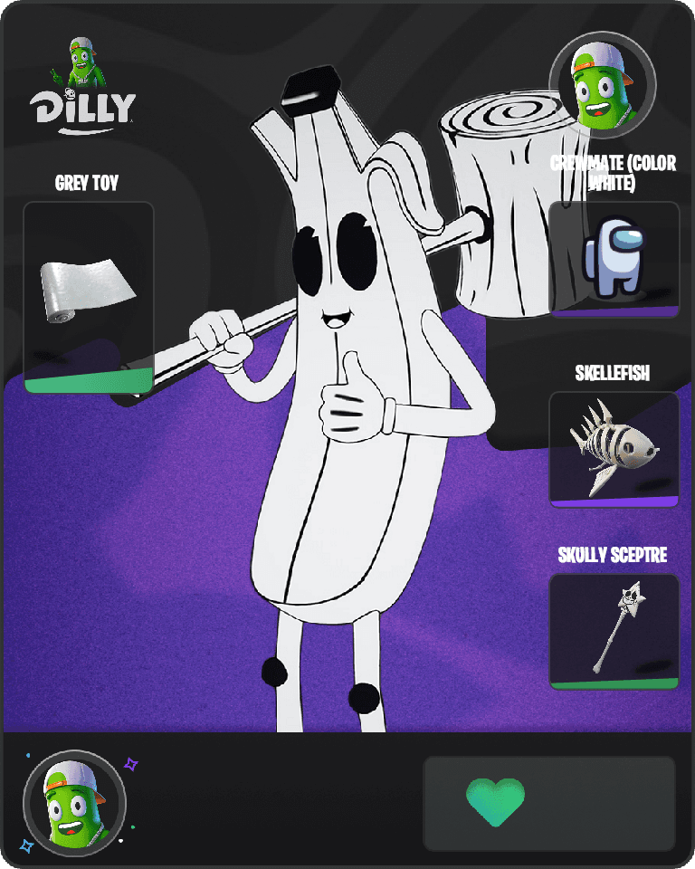 Toon Peely Fortnite combo