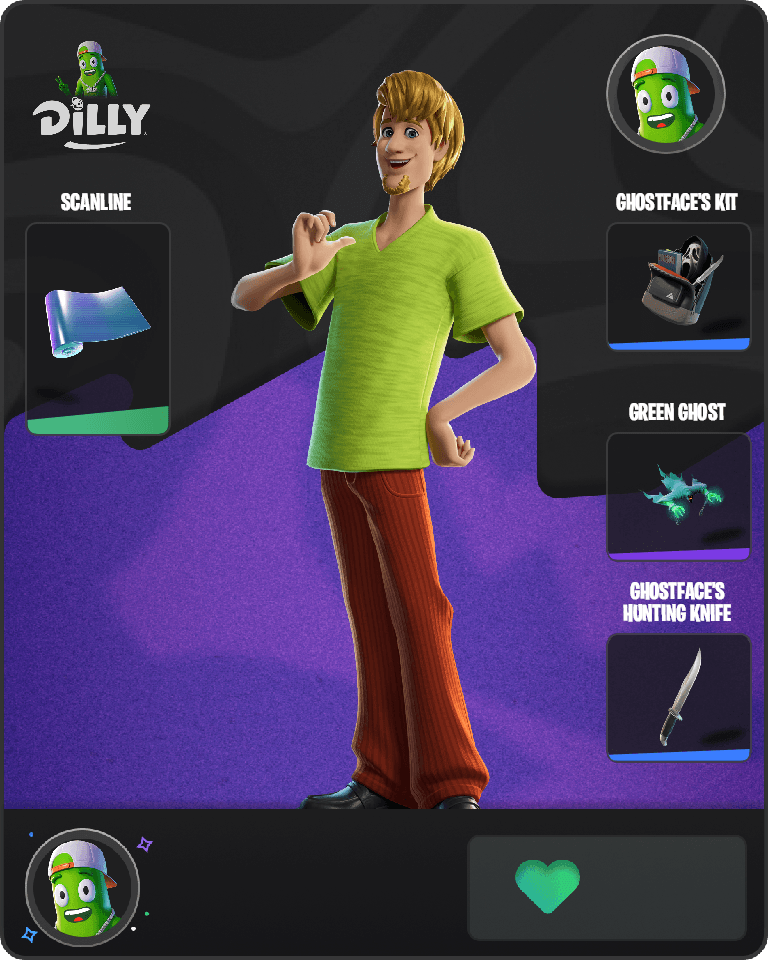 Shaggy Rogers Fortnite combo