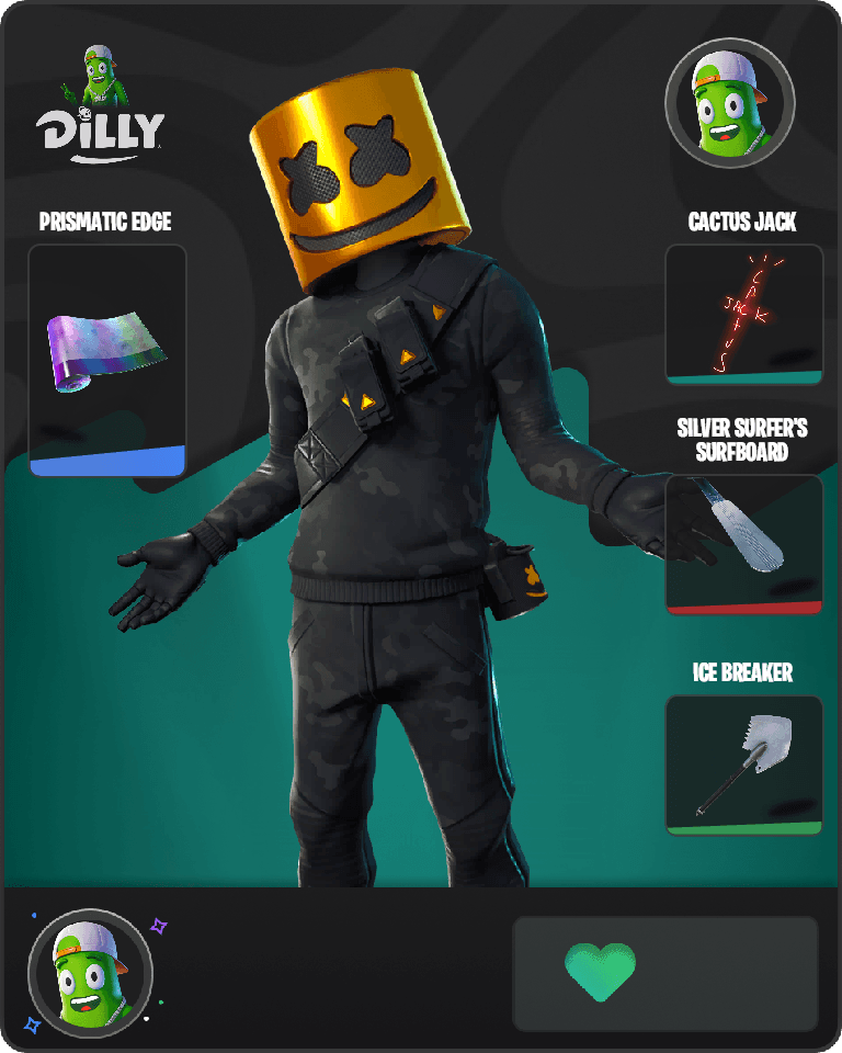 Marshmello Fortnite combo