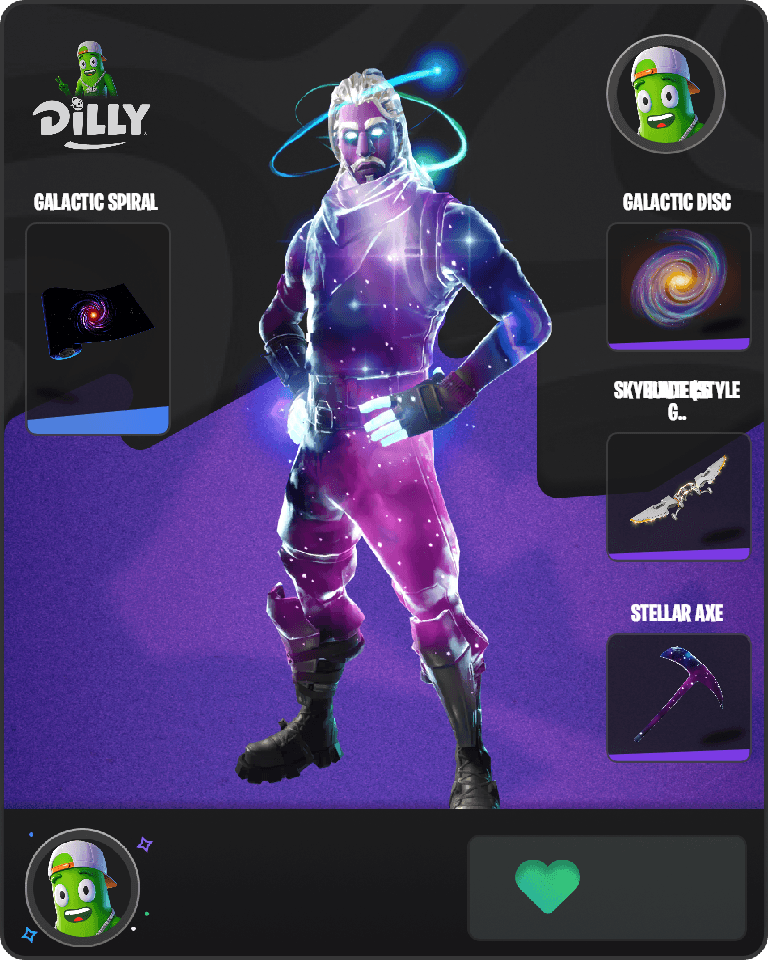 Galaxy Fortnite combo