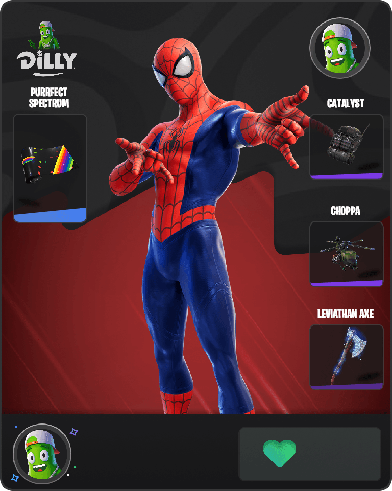 Spider-Man Fortnite combo