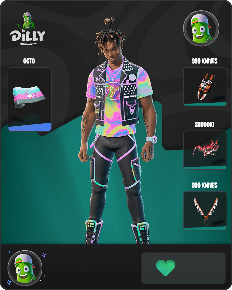 Juice WRLD Fortnite combo