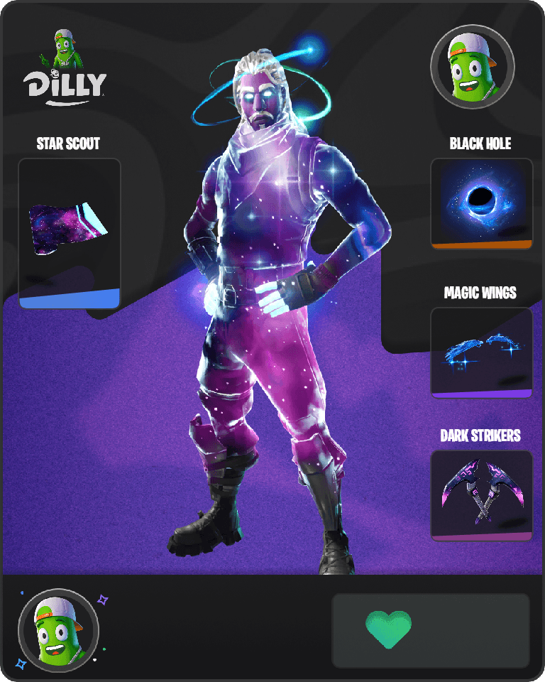 Galaxy Fortnite combo