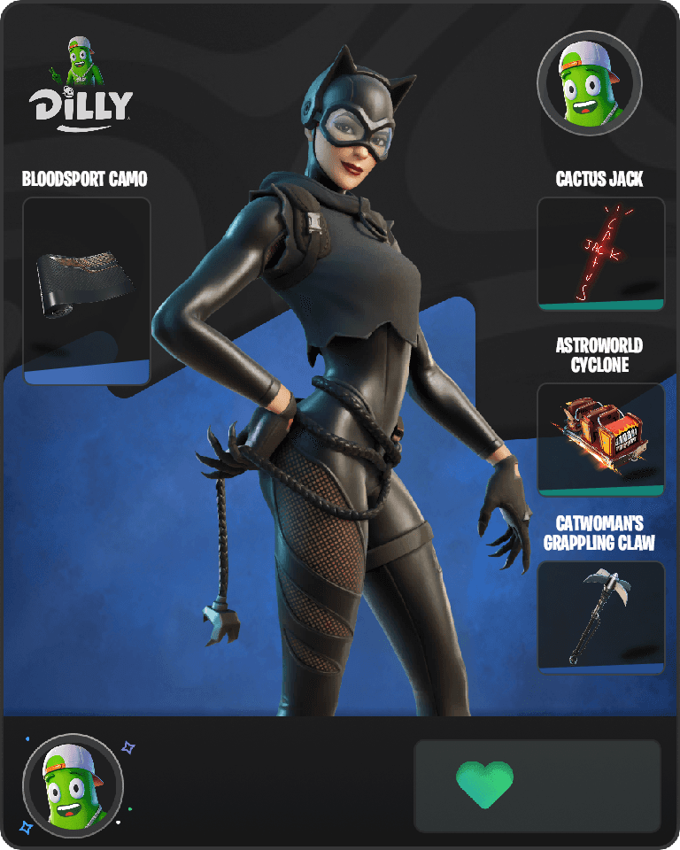 Catwoman Zero Fortnite combo