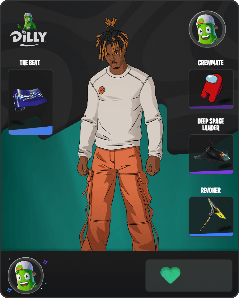 Slayer Juice WRLD Fortnite combo