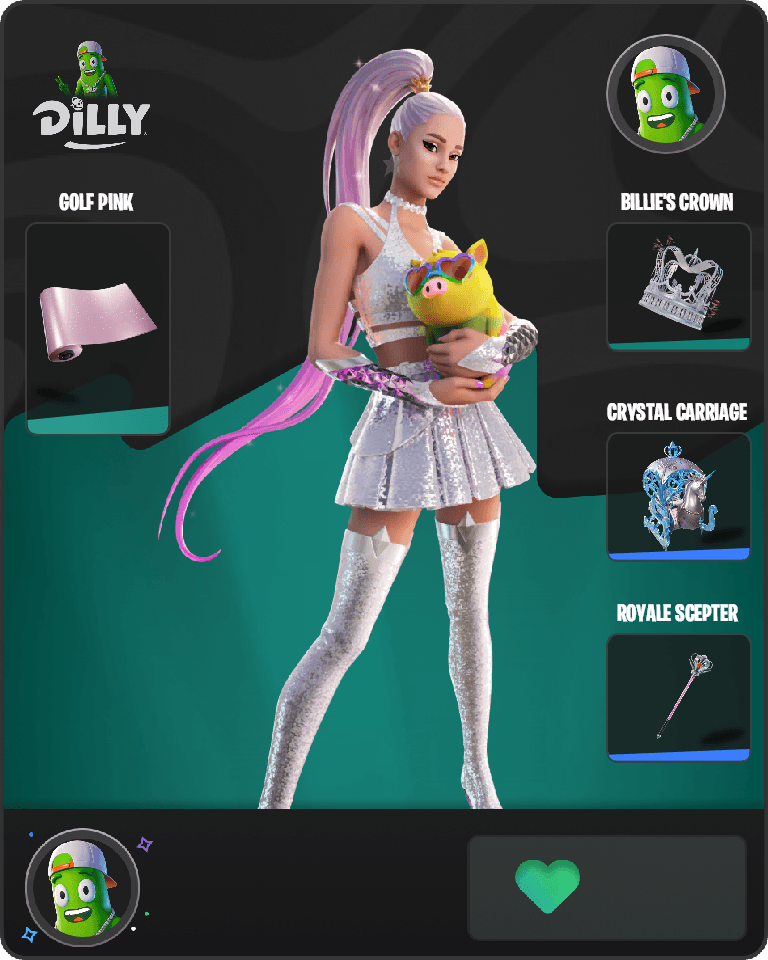 Ariana Grande Fortnite combo