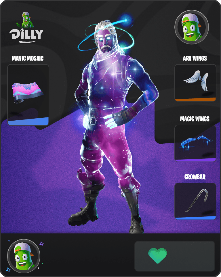 Galaxy Fortnite combo