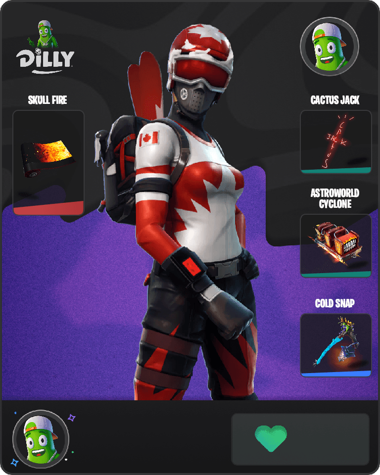 Mogul Master (CAN) Fortnite combo