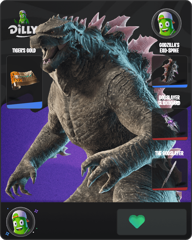 Godzilla Evolved Fortnite combo
