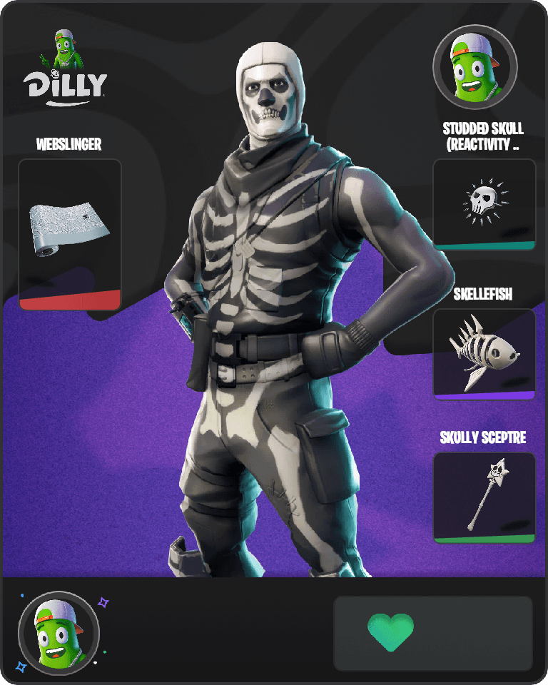 Skull Trooper Fortnite combo