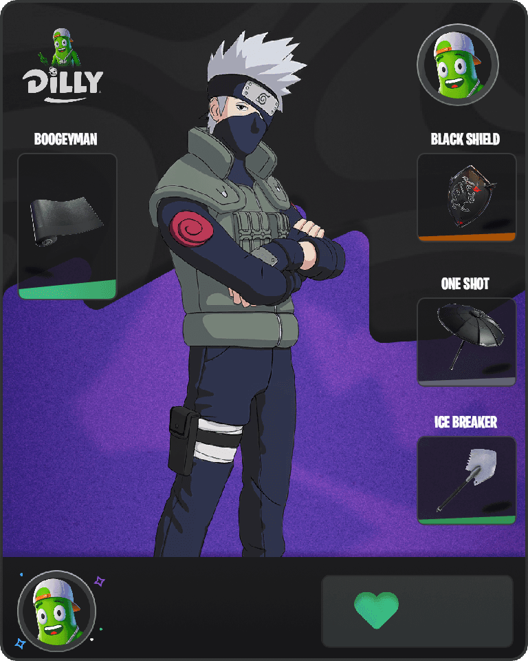 Kakashi Hatake Fortnite combo