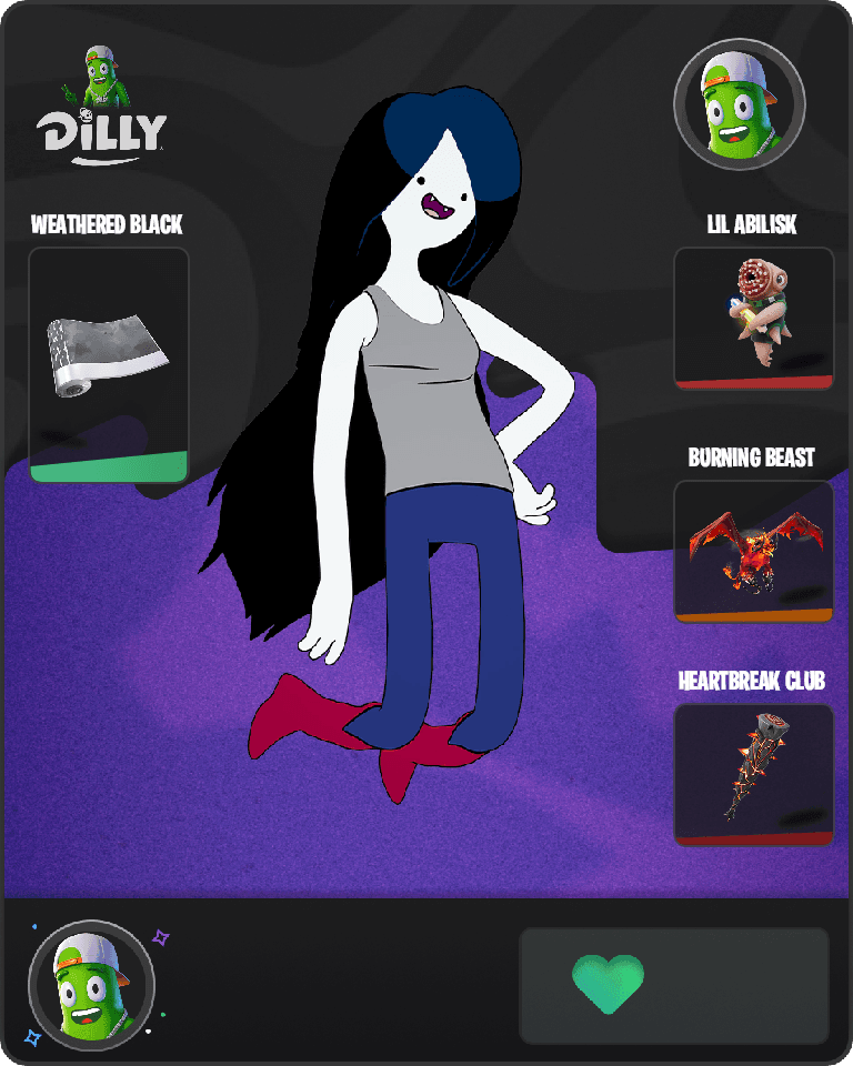 Marceline Fortnite combo