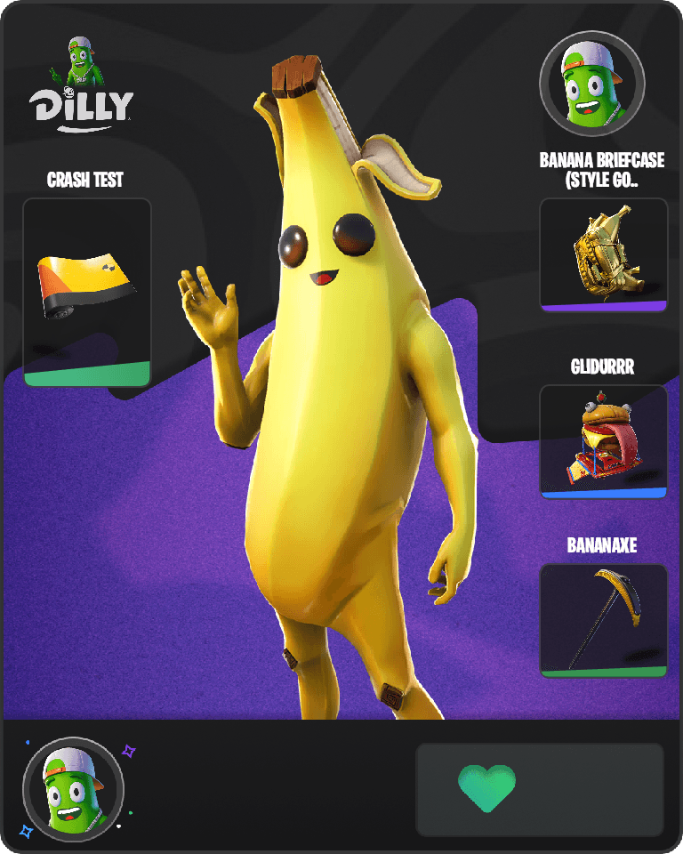 Peely Fortnite combo
