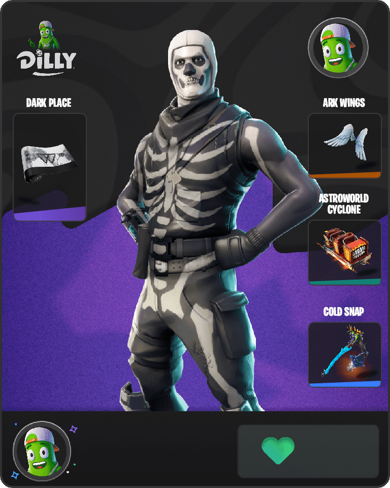 Skull Trooper Fortnite combo