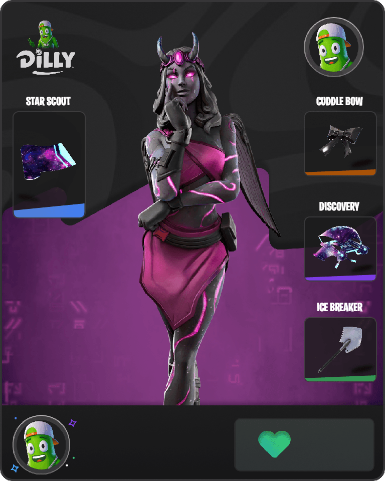 Darkheart Fortnite combo