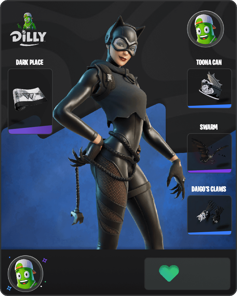 Catwoman Zero Fortnite combo