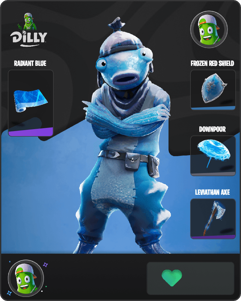 Frozen Fishstick Fortnite combo