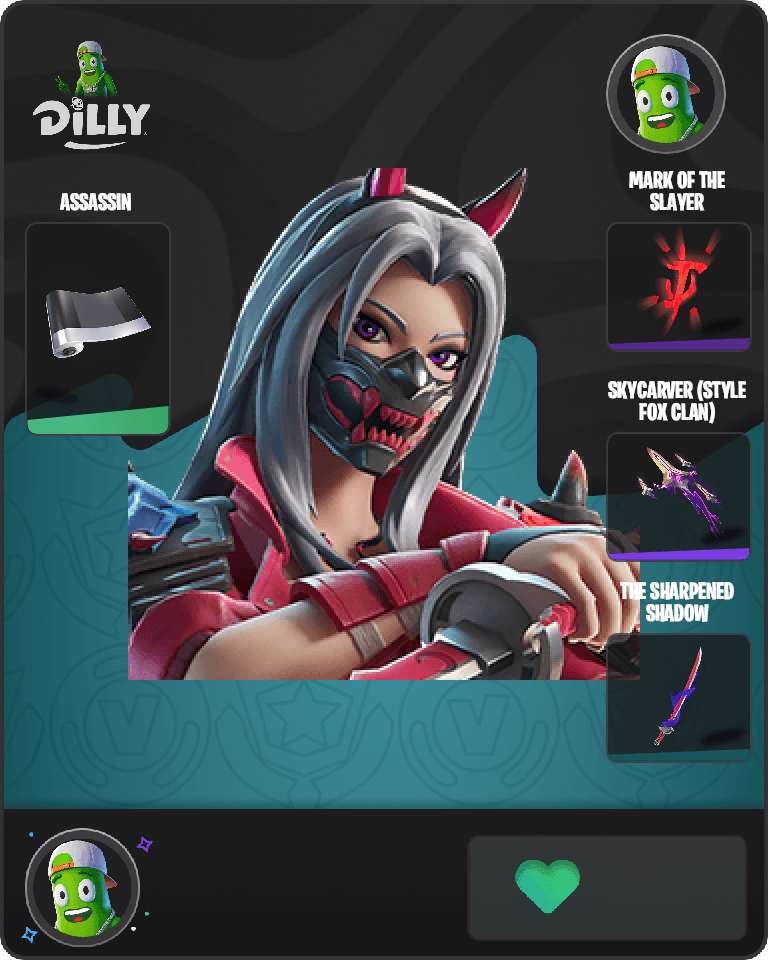 Haruka of the Masks Fortnite combo