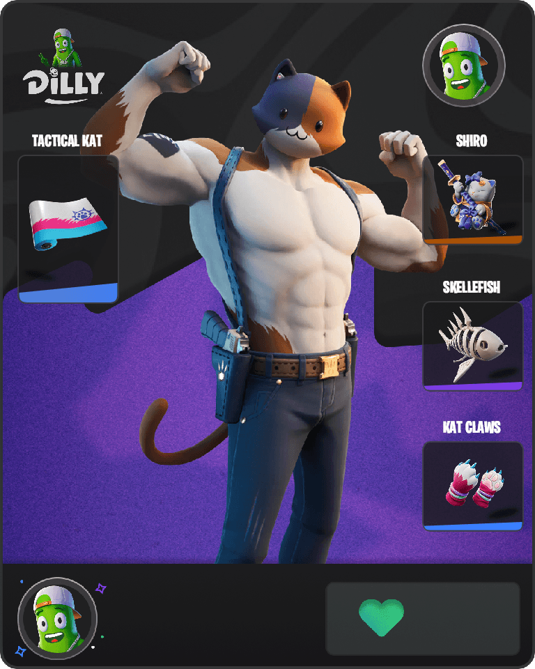 Meowscles Fortnite combo