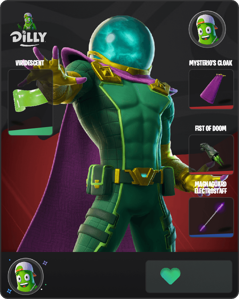 Mysterio Fortnite combo