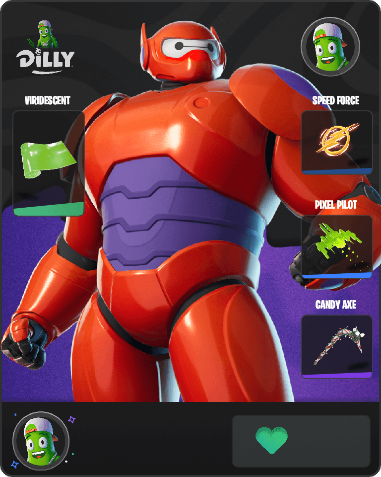 Hero Baymax Fortnite combo