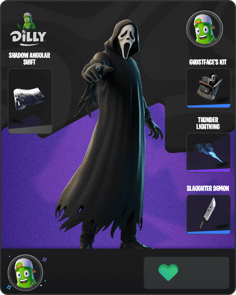 Ghostface Fortnite combo