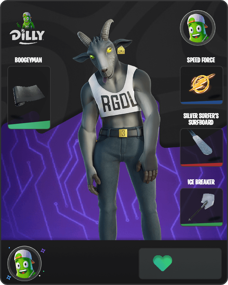 A Goat Fortnite combo