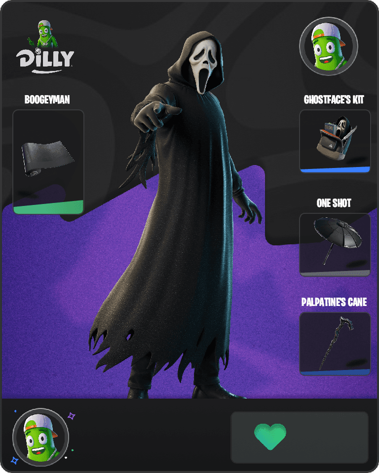 Ghostface Fortnite combo