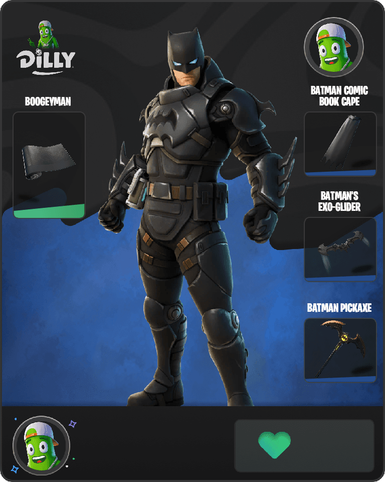 Armored Batman Zero Fortnite combo