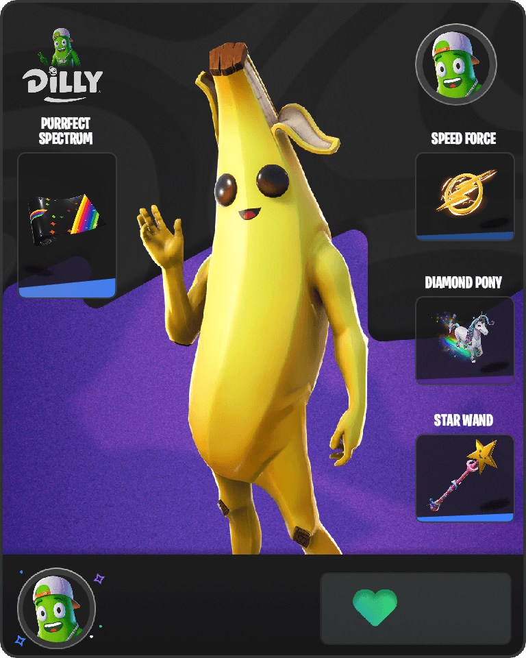 Peely Fortnite combo