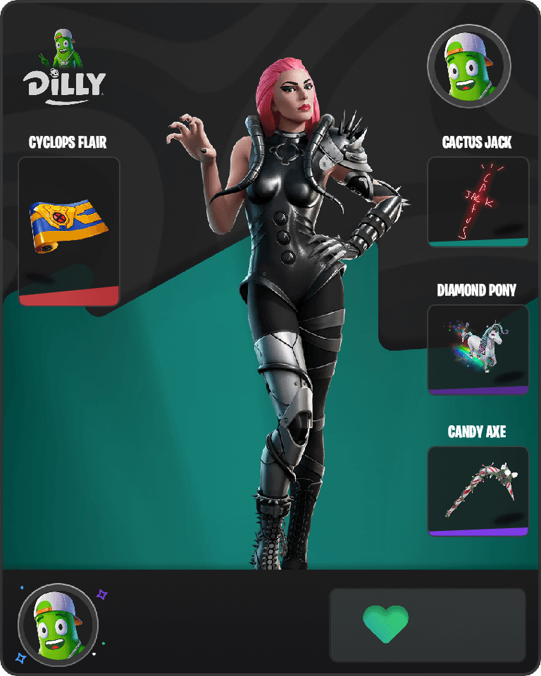 Chromatica Armor Gaga Fortnite combo