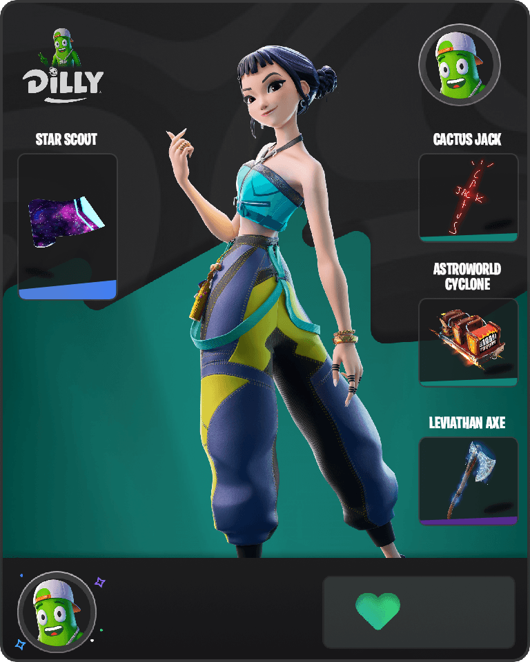 Zoey (HUNTR/X) Fortnite combo