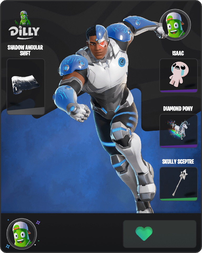 Cyborg Fortnite combo