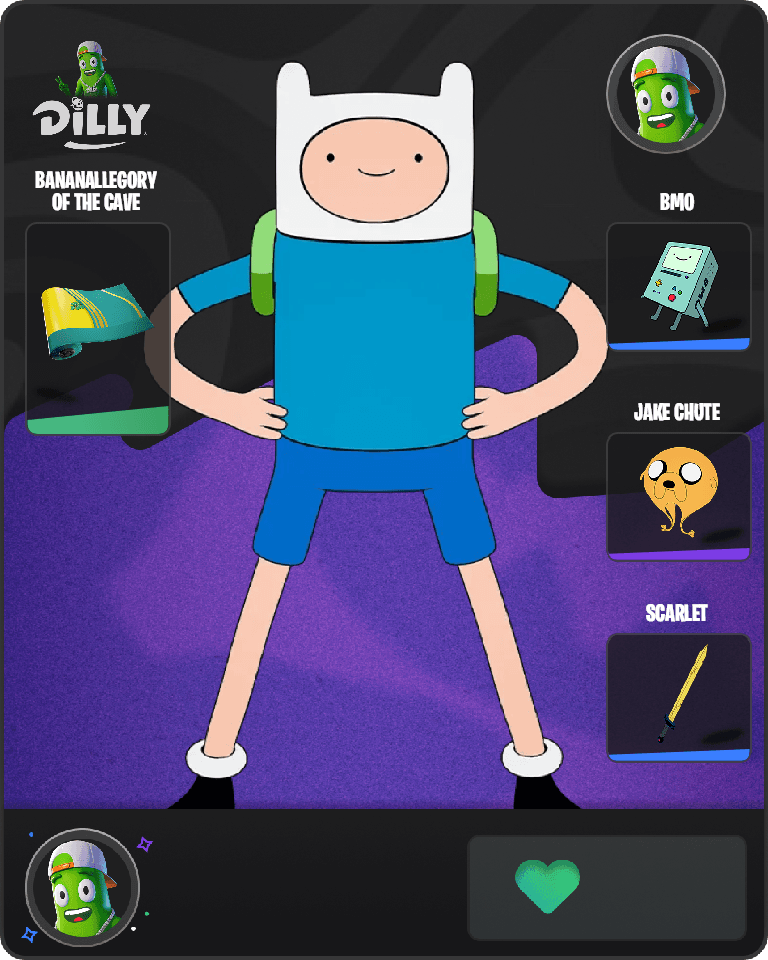 Finn the Human Fortnite combo