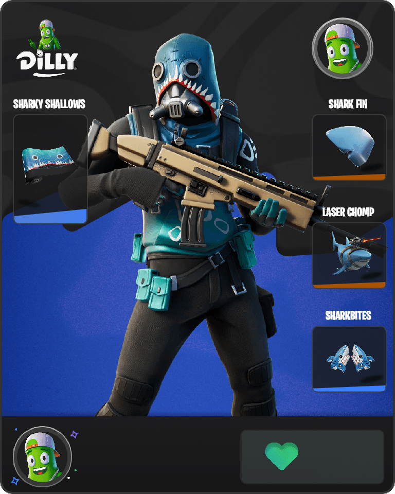 Bull Shark Fortnite combo