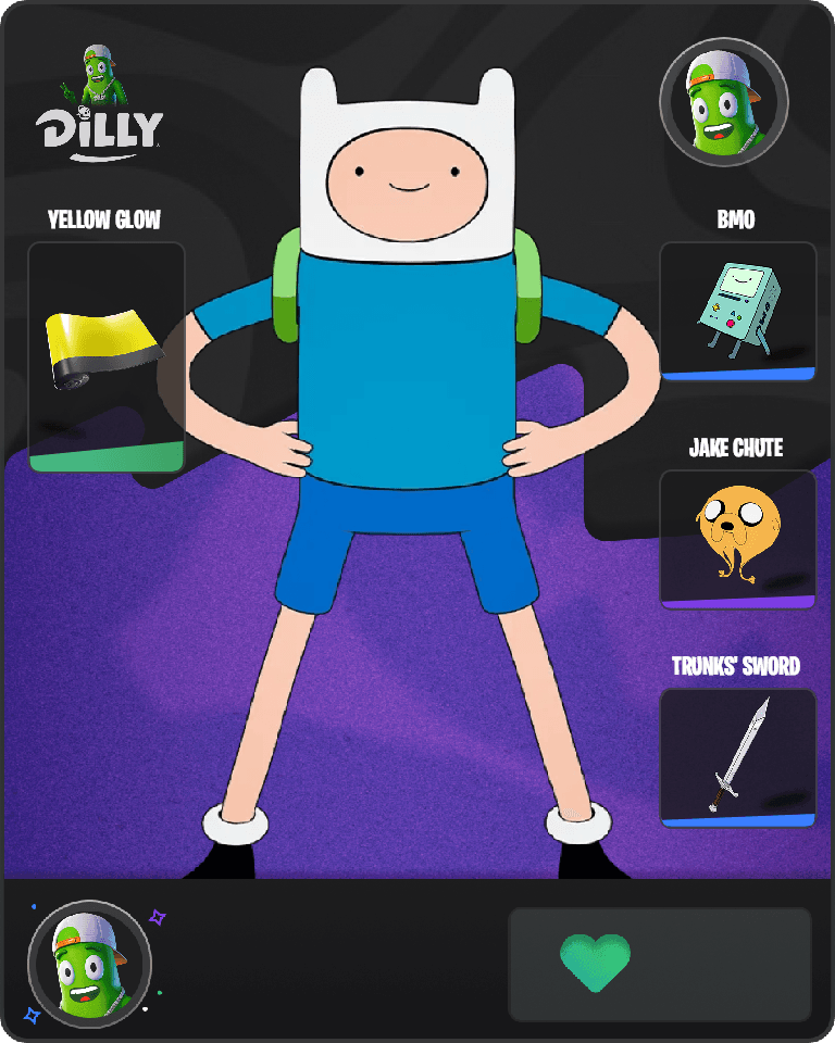 Finn the Human Fortnite combo