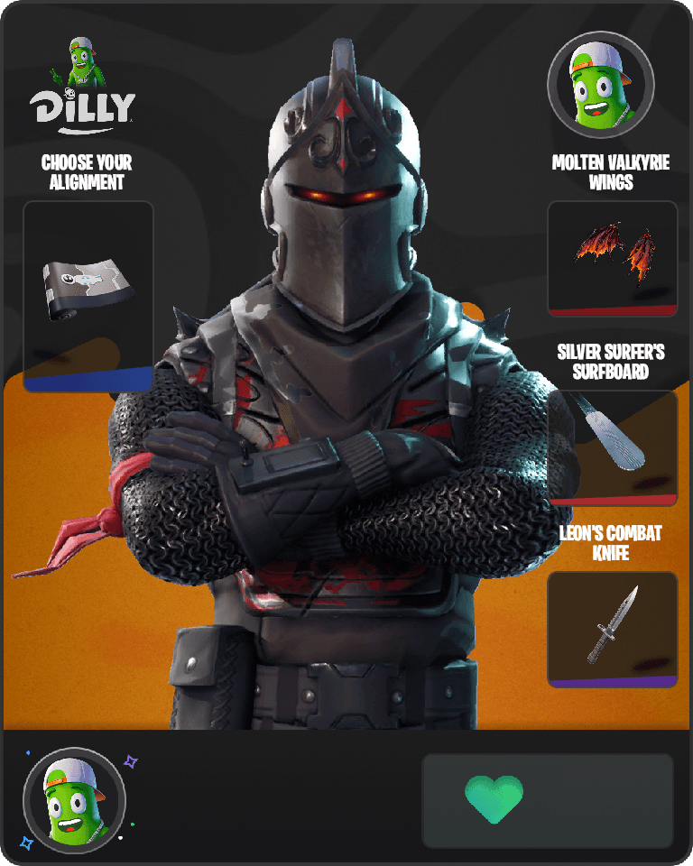 Black Knight Fortnite combo