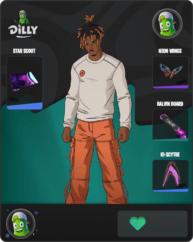 Slayer Juice WRLD Fortnite combo