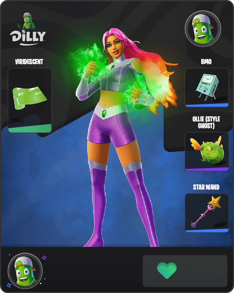 Starfire Fortnite combo