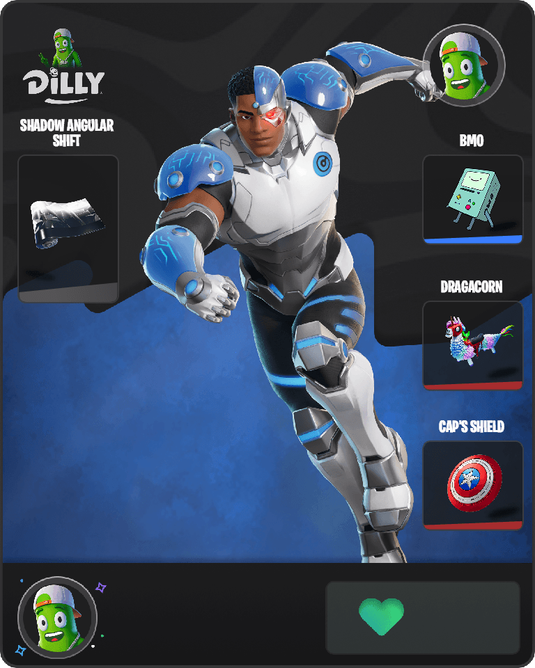 Cyborg Fortnite combo