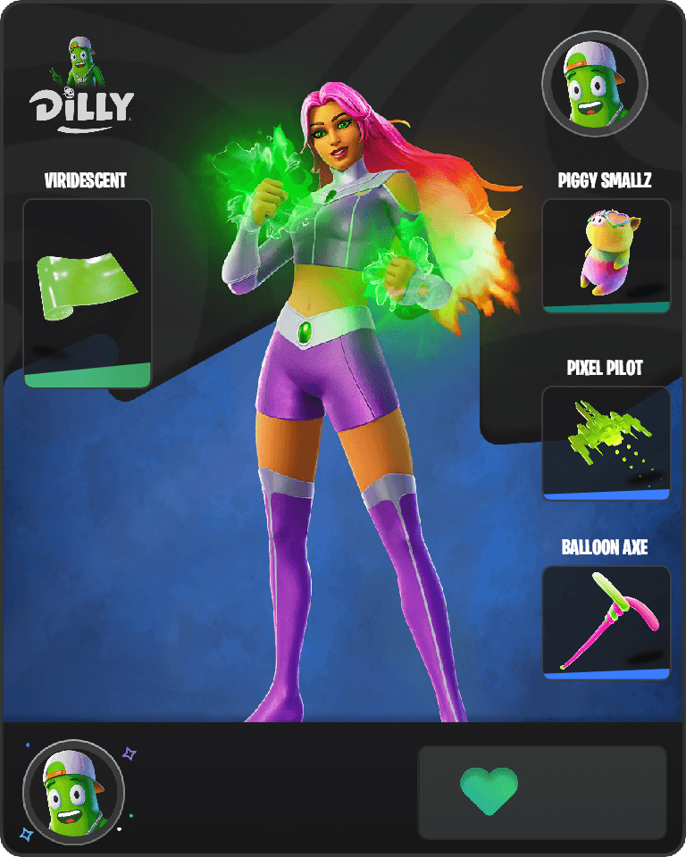 Starfire Fortnite combo