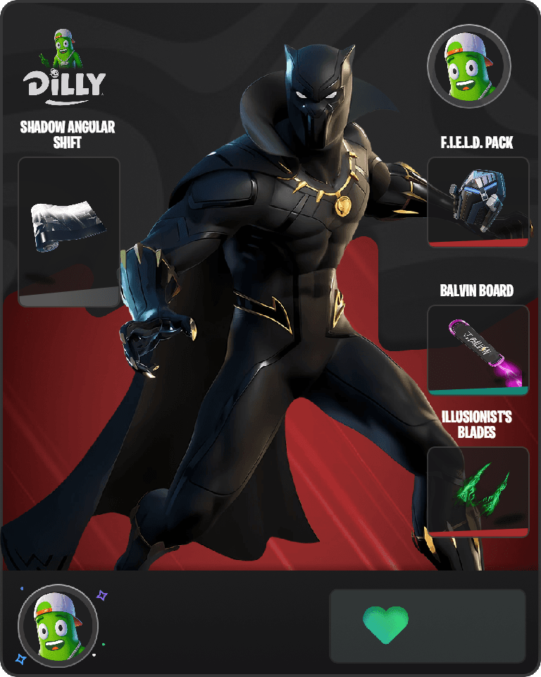 Black Panther Fortnite combo